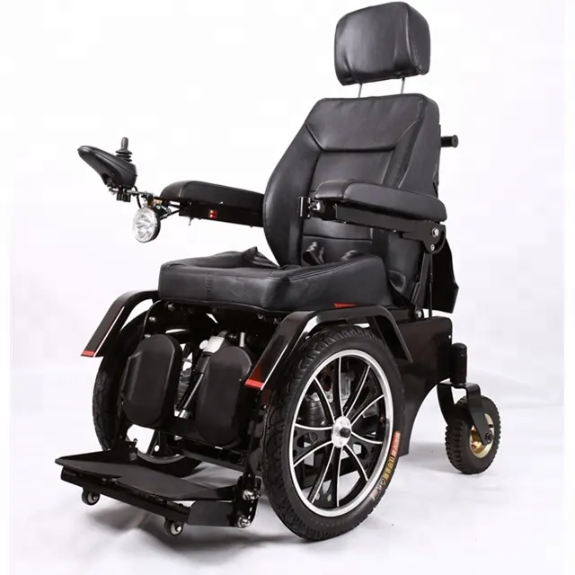 Stand up e giù in piedi elettrica sedia a rotelle per disabili
