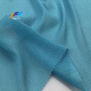 Offre Spéciale Tissu Léger <span class=keywords><strong>en</strong></span> Crêpe <span class=keywords><strong>de</strong></span> <span class=keywords><strong>Soie</strong></span> Métallique 100% Polyester Plissé à Carreaux 75D pour Robes et Vêtements – Fournisseur - Product Image 5