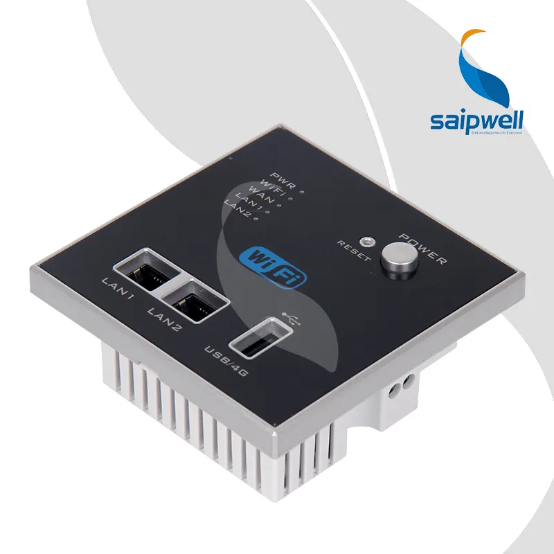 SAIP/SAIPWELL تصميم جديد CE معتمد 16A Wifi مفتاح حائط