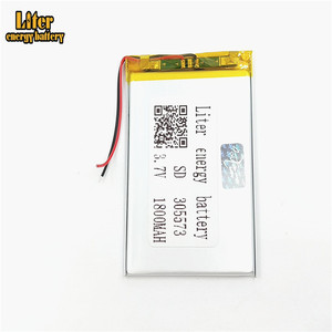 305573 1800 mAh <strong>3</strong>,7 V lithium polymer LiPo battery - Product Image 1
