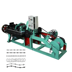 China 4 thorns barbed wire making machine Manufacturer barbed wire machine