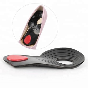 Support orthopédique en Gel de <span class=keywords><strong>Silicone</strong></span> pour la voûte <span class=keywords><strong>plantaire</strong></span>, soulage la douleur des pieds, Correction des jambes, semelle intérieure de chaussure 3/4, offre spéciale - Product Image 4