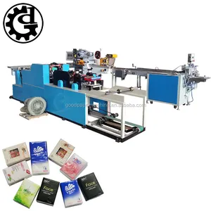 Otomatik handkercgief kağıt ambalaj üretim hattı kabartma katlanır cep doku makineleri