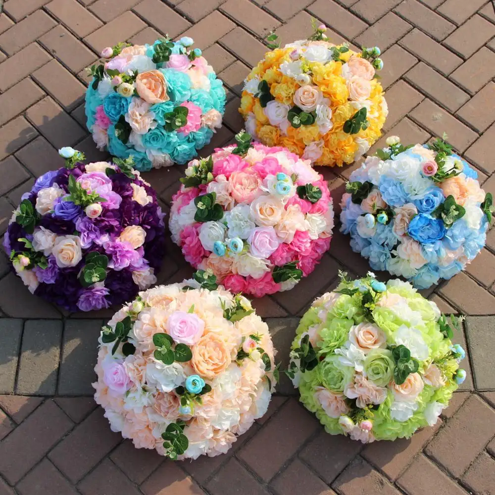 Factory sale cheap wedding decor plastic artificial flower