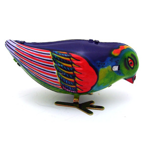 7.5cm * 4cm * 2.5cm dal Design unico uccelli artificiali dal Design unico giocattoli di latta Vintage - Product Image 2