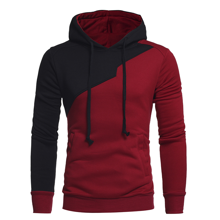 plain red pullover hoodie