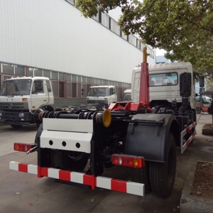 ตะขอยกรถบรรทุก 12-15 M3 โทรศัพท์มือถือขยะ Compactor สถานีรถบรรทุก