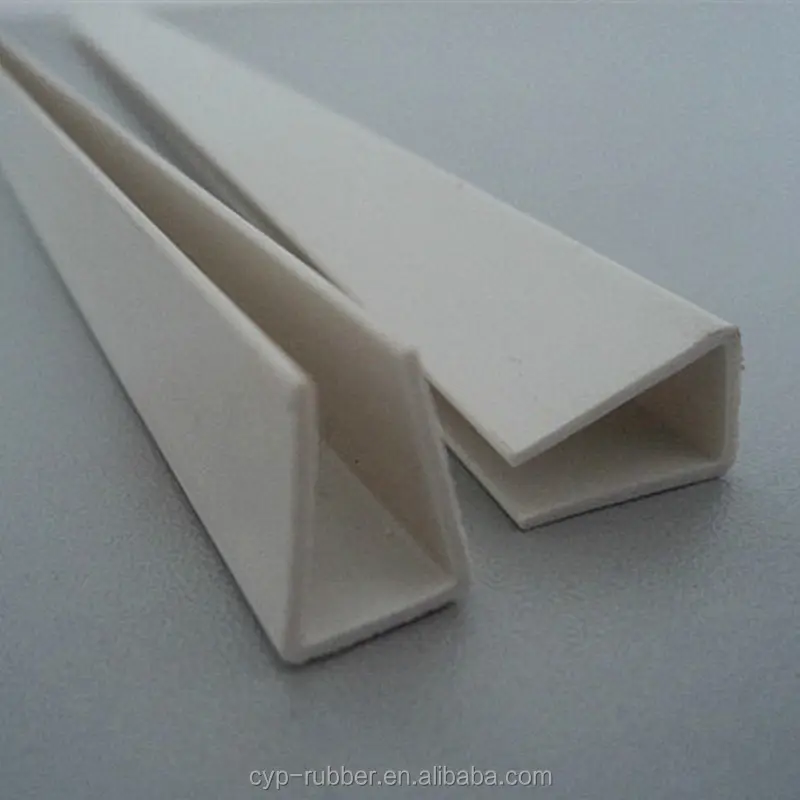 U-vormige Pvc Plastic Extrusie Profielen