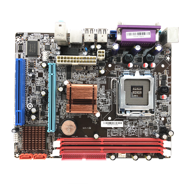 On Board Cpu LGA775 Intel Core 2 Quad Cpu on Board Intel G41 Desktop Motherboard with DDR3