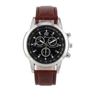 Montre-bracelet pour homme WJ-7424, style tendance transfrontalier, Genève, trois aiguilles, échelle numérique, quartz - Product Image 4