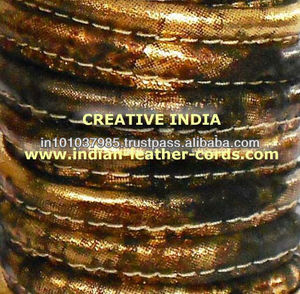 สายหนัง Nappa เคลือบแว็กซ์พร้อมสายรัดกันน้ำสไตล์สัตว์เลื้อยคลานสำหรับทำรองเท้ากระเป๋าเสื้อผ้าเครื่องประดับงานตัดเย็บ - Product Image 2