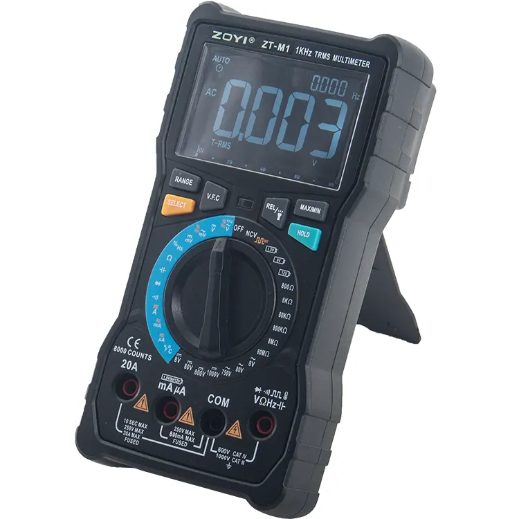 ZOTEK Professional Multifunktions-Multimeter-ZT-M1 Auto-Reichweite und manuelle Reichweite Multifunktions-Effizientes Erkennungs multimeter