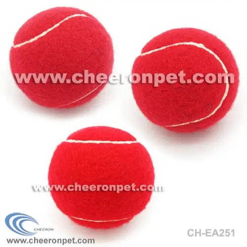 Rote Farben-Spielzeug-Tennis-Kugel