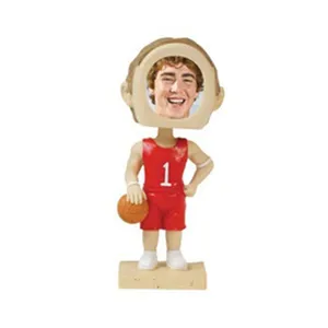 Basketball photo frame custom bobble head resin craft