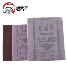 चीन निर्माण उड़ान पहिया ब्राउन एल्यूमिनियम ऑक्साइड कपड़ा निविड़ अंधकार घर्षण रेत कागज