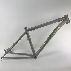 Waltlymade 自定义自行车框架与彩虹色钛 mtb 框架库存