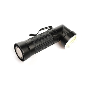 Đèn Làm Việc COB T6 Đèn Pin 90 Độ Đa Năng Bằng Hợp Kim Nhôm Đèn Pin LED Màu Đỏ Nam Châm Gập Được Đèn Cảnh Báo - Product Image 4