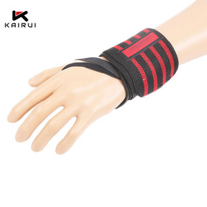 Tali Pergelangan Tangan Angkat Berat Kustom Crossfit Angkat Beban Gym Membungkus - Product Image 2