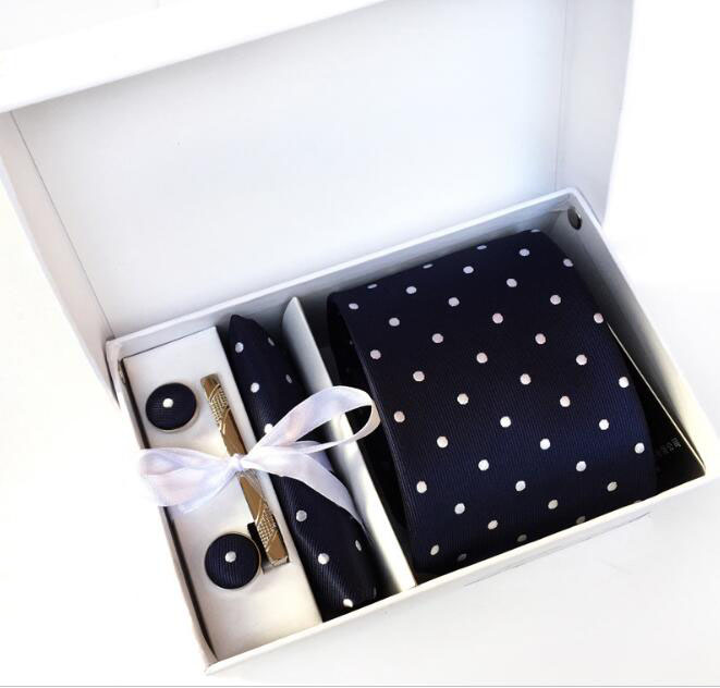 Мужской галстук-бабочка, комплект стильное свадебное жениха самое лучшее, галстук из полиэстера, волновой точки галстуков