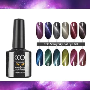 Guangzhou factory chameleon gel polish magnetic nail beauty with 12 colors