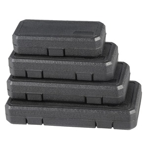 PP Plastic Black Small Box Household Hardware Tool Packaging Box Instrument Equipment Protective Box