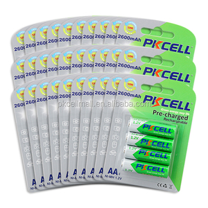 PKCELL lowself scaricare 2600 mah r6 aa <span class=keywords><strong>batteria</strong></span> ricaricabile per <span class=keywords><strong>la</strong></span> torcia elettrica - Product Image 1