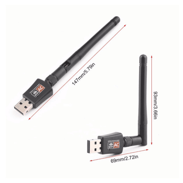 802.11 Ac Wifi Dongle for Android Tv Box Dual Band Wifi Usb Rtl8811 Usb Wifi Adapter