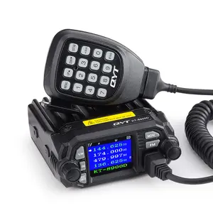 En Çok Satan QYT KT-8900D Dual Band Quad Bekleme 25 W VHF UHF Araba/Bagaj Ham Mobil Radyo