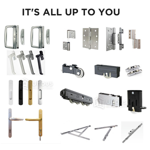 Bán buôn hiệu suất cao xem lớn cửa sổ trượt nhôm với kính trong suốt - Product Image 6