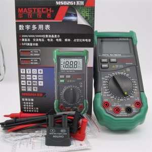 Mastech multímetro digital, ms8269 3 1/2 multímetro digital lcr medidor ac/dc tensão, resistência à corrente, testador de indutor de temperatura de capacitância - Product Image 6