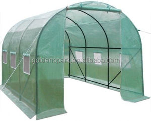Vườn Tất Cả Thời Tiết Gia Cố Đi Bộ Trong <span class=keywords><strong>Polytunnel</strong></span> Poly Tunnel Nhà Kính - Product Image 1