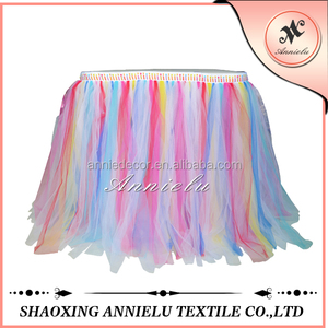 Venta caliente Fancy barato Hawaiano falda de tabla de tutú forma tulle falda de tabla - Product Image 1