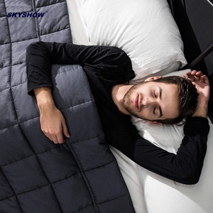 Costumbre Popular de algodón de bambú cooling15lbs pesado edredón bolsillo ponderada <span class=keywords><strong>manta</strong></span> para niños - Product Image 2