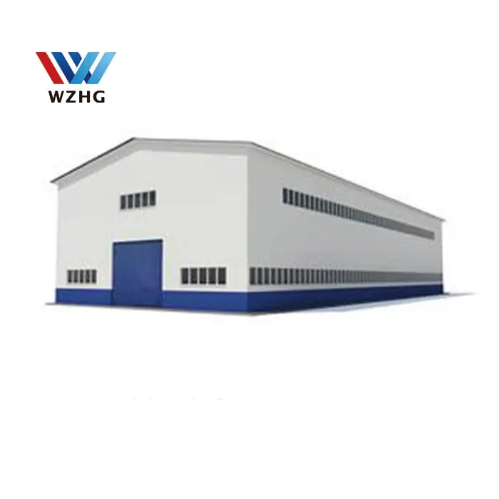 Low price of Prefabricated house light steel frame shed workshop warehouse steel Structure Plans drawing