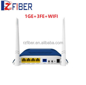 Terminal de FTTH Epon ONU ont CATV WiFi GE fe VoIP Puerto precio India compatible cdata OLT terminal de fibra - Product Image 3