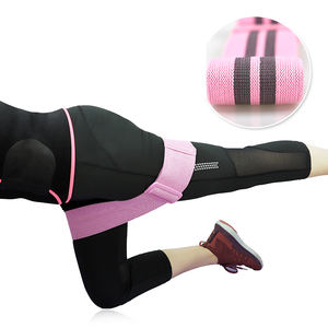 <span class=keywords><strong>3</strong></span>种不同的阻力水平低最小起订量臀部带锻炼和运动健身带拉伸阻力环与可调节扣 - Product Image 6