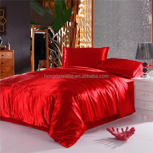 Venta al por mayor 100% tela de <span class=keywords><strong>seda</strong></span> de <span class=keywords><strong>morera</strong></span> ropa de cama de lujo conjunto, juego de cama de <span class=keywords><strong>seda</strong></span> - Product Image 1