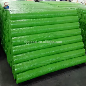 GRS CE Factory Wholesale High Quality PE Plastic Coated Waterproof Tarpaulin Canvas Other Fabric LDPE Laminated Both Sides Woven