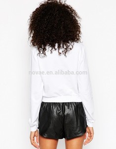 <span class=keywords><strong>Blanc</strong></span> haute qualité Hoodies gros femmes Hoodies et Sweatshirts impression haut Hoodies - Product Image 3