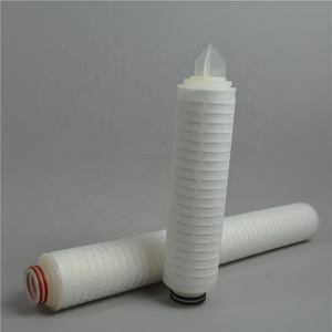 Soe DOE Lọc Cartridge xếp li PP/<span class=keywords><strong>PTFE</strong></span>/PES Lọc yếu tố với 0.1 ~ 60 UM micron đánh giá cho rượu vang/nước giải khát/bia Lọc - Product Image 6