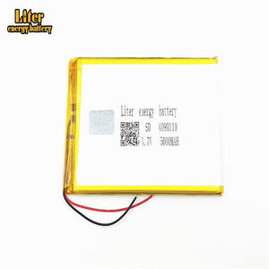 Wholesale ultra thin 4090110 5000 mAh LiPo battery <strong>3</strong>,7 V rechargeable lithium ion polymer - Product Image 2