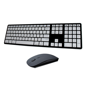 Guangdong beyaz mini ultra ince İspanyolca bluetooth 3.0 klavye kablosuz 2.4g klavye ve fare - Product Image 2