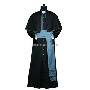 <span class=keywords><strong>Sur</strong></span> <span class=keywords><strong>mesure</strong></span> intérieure orthodoxe grecque. Soutane en soie noire - Product Image 3