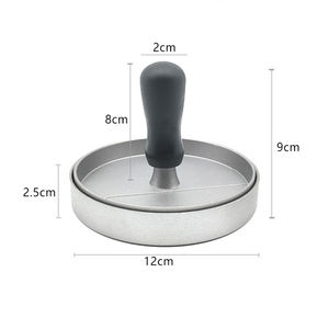 Patties Maker Basic Kitchen pentole strumento <span class=keywords><strong>per</strong></span> Barbecue pressa <span class=keywords><strong>per</strong></span> <span class=keywords><strong>Hamburger</strong></span> strumenti <span class=keywords><strong>per</strong></span> carne e pollame in lega di alluminio non supportano tutti i giorni 100 - Product Image 2