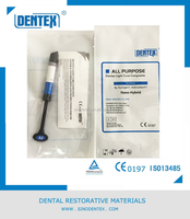 Composite dentaire, Nano hybride, universel, restauration, résistant à la lumière, 1 pièce