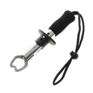 Xách Tay Mini Fish Lip Gripper Grabber Fishing Grip Giải Quyết Kìm Thép Không Gỉ Clip Chủ Cá