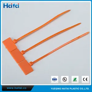 Haitai Propia Fábrica de Producción de Cable Resistente A la Intemperie Nombre Tag Marcadores de Nylon para Atar Cables Certificados Por UL