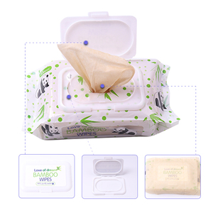 Toallitas húmedas <span class=keywords><strong>de</strong></span> bambú <span class=keywords><strong>para</strong></span> bebé, sin <span class=keywords><strong>Alcohol</strong></span>, Degradable, Biodegradable - Product Image 5