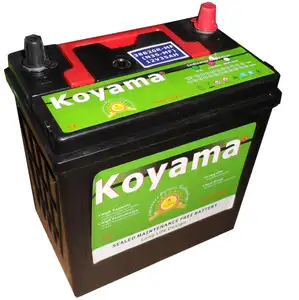 Guangzhou KOYAMA high quality 35ah 12V car battery mf auto battery