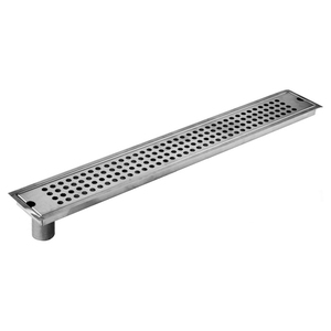 <span class=keywords><strong>Rejilla</strong></span> de Drenaje de Piso de Acero Inoxidable para <span class=keywords><strong>Baño</strong></span>, Drenaje Rápido para Ducha Larga - Product Image 2